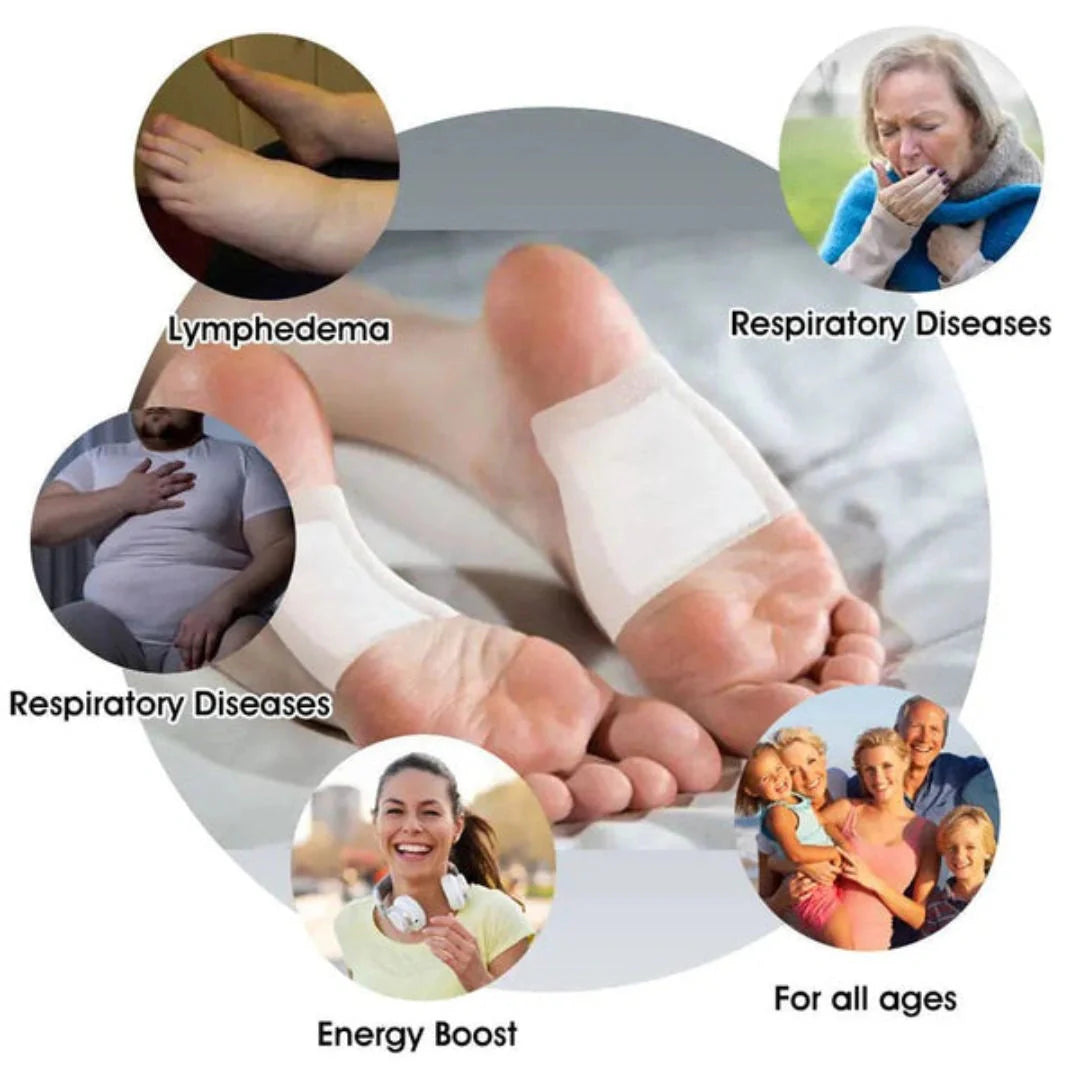 Bee Venom Lymphatic Drainage Foot👣 Patches Buy 1 Get 1 Free