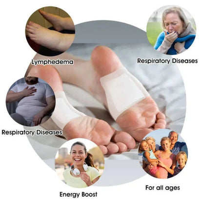 Bee Venom Lymphatic Drainage Foot👣 Patches Buy 1 Get 1 Free