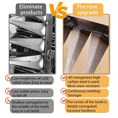 5 Teeth Carbon Steel Garden Weeding