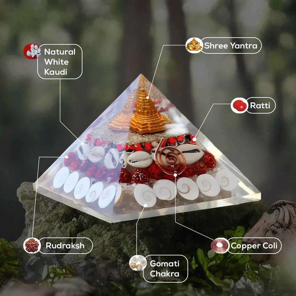 Dhan Laxmi Pyramid (Attracts Wealth)