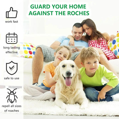 Roach Shield Natural Gel – Safe & Powerful Cockroach Killer for Kitchens, Bathrooms & Cabinets