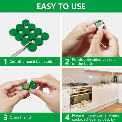 Roach Shield Natural Gel – Safe & Powerful Cockroach Killer for Kitchens, Bathrooms & Cabinets